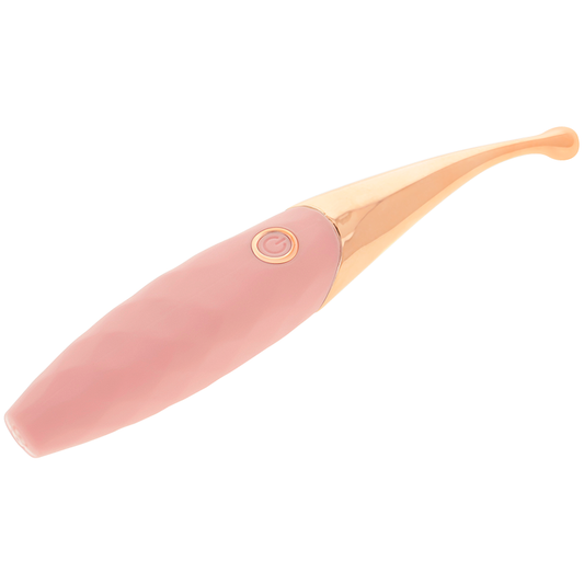 OHMAMA - ESTIMULADOR CLITORIS RECARGABLE 36 MODOS ROSA-PINKGOLD