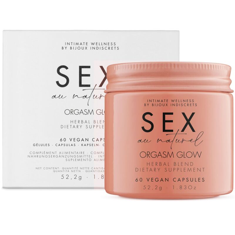 BIJOUX - ORGASM GLOW COMPLEMENTO ALIMENTICIO 60 CÁPSULAS