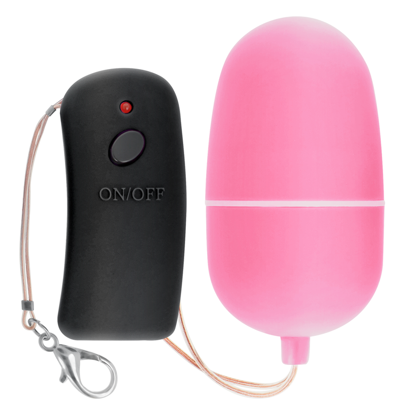 ONLINE - HUEVO VIBRADOR CON MANDO CONTROL REMOTO ROSA