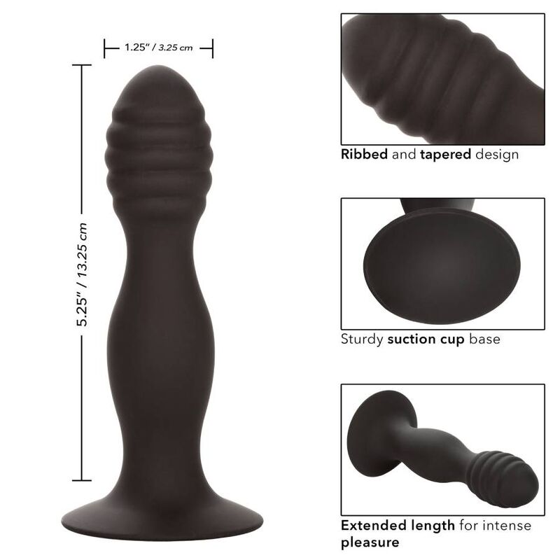 CALEXOTICS - RIBBED ANAL STUD