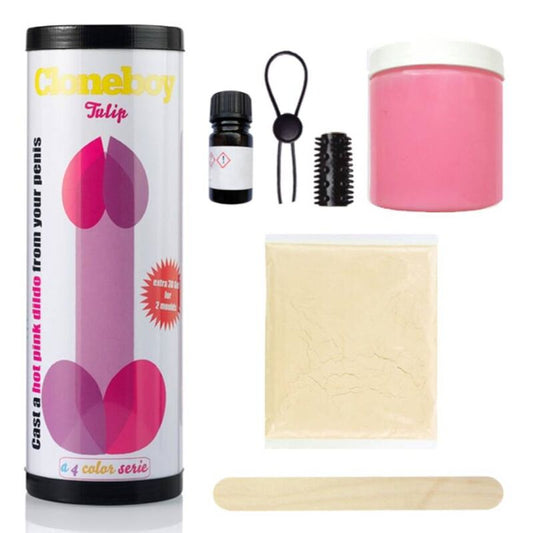 CLONEBOY - DILDO TULIP ROSA INTENSO