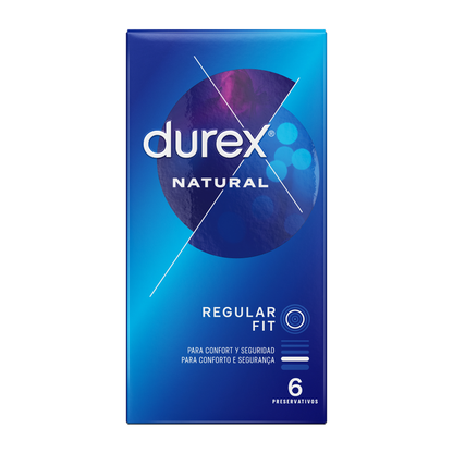 DUREX - NATURAL CLASSIC 6 UNIDADES