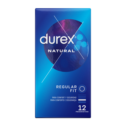 DUREX - NATURAL PLUS 12 UNIDADES