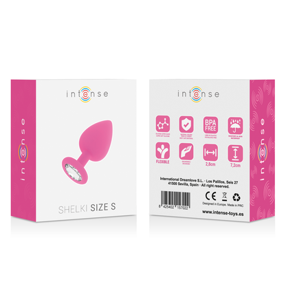 INTENSE - SHELKI S PLUG ANAL FUCHSIA