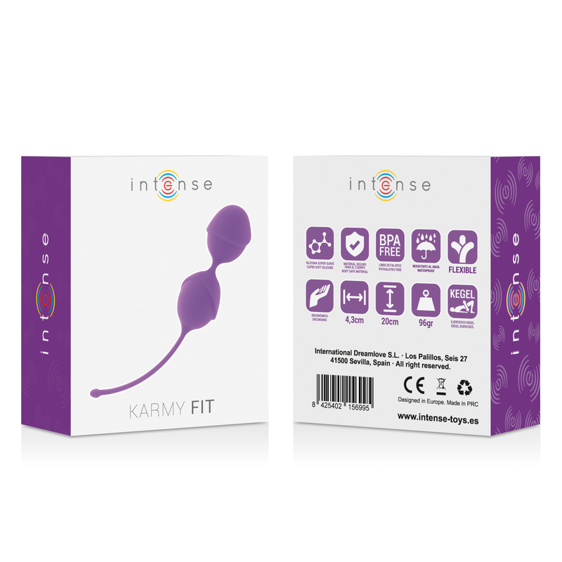 INTENSE - KARMY FIT KEGEL SILICONE LILA