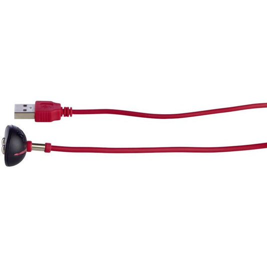 FUN FACTORY - CARGADOR MAGNETICO USB ROJO