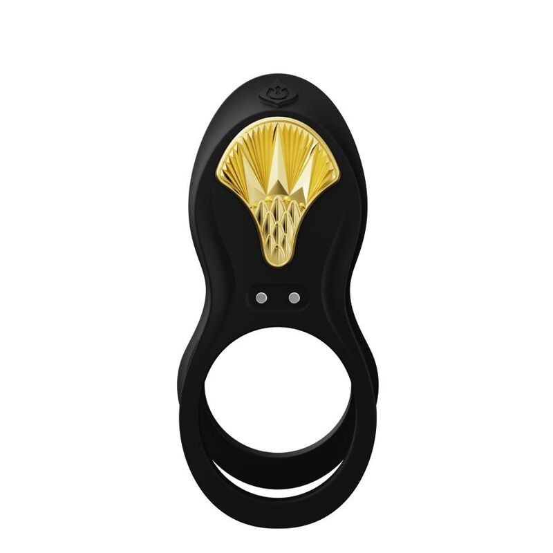 ZALO - BAYEK ANILLO VIBRADOR CONTROL REMOTO PAREJAS NEGRO