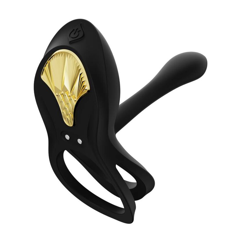 ZALO - BAYEK ANILLO VIBRADOR CONTROL REMOTO PAREJAS NEGRO