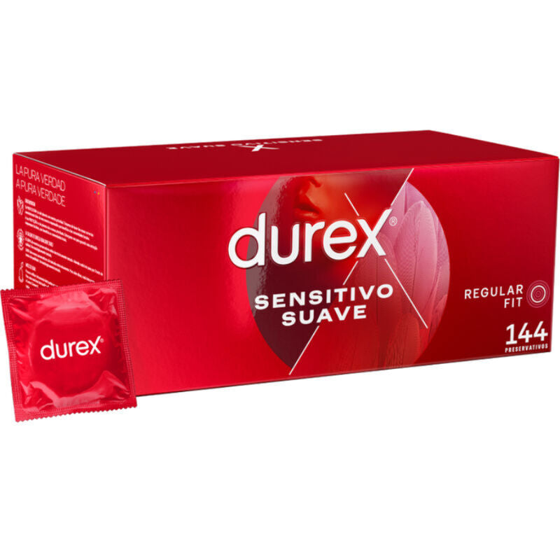 DUREX - SENSITIVO SUAVE 144 UNIDADES