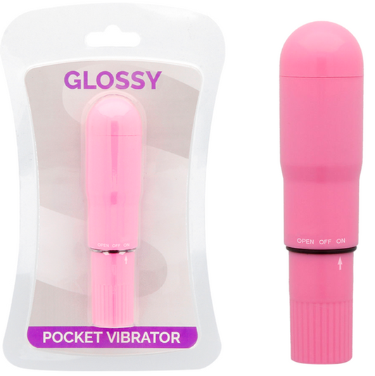 GLOSSY - POCKET VIBRADOR ROSA INTENSO