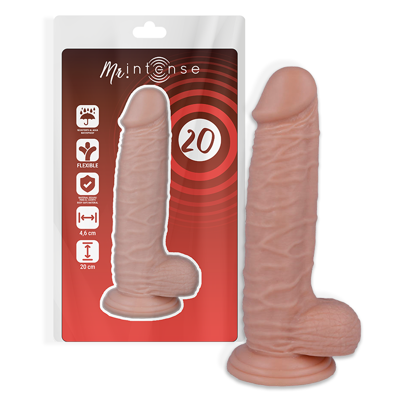 MR INTENSE - 20 PENE REALISTICO 20 CM -O- 4.6 CM