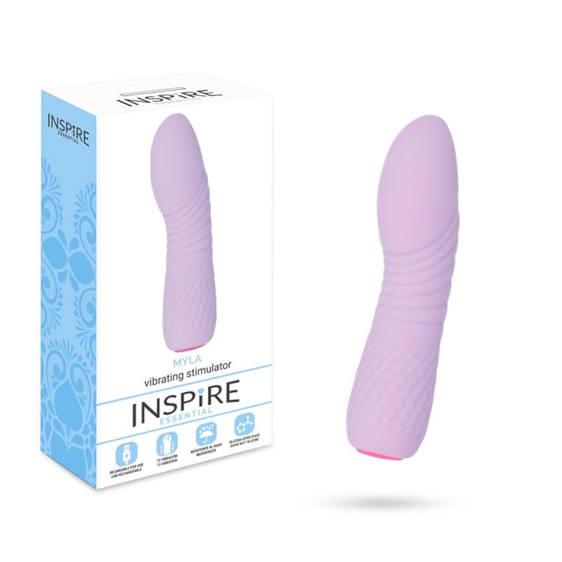 INSPIRE ESSENTIAL - MYLA VIBRADOR LILA CLARO