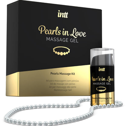 INTT MASSAGE & ORAL SEX - PEARLS IN LOVE CON COLLAR DE PERLAS Y GEL DE SILICONA