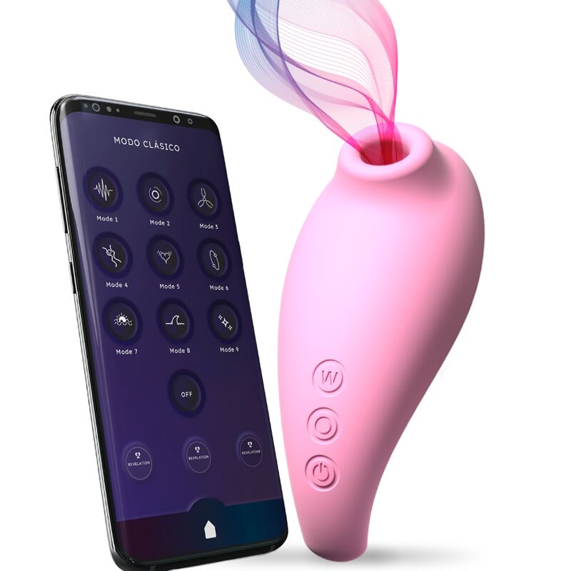 ADRIEN LASTIC - REVELATION SUCCIONADOR CLITORIS ROSA - APP GRATUITA