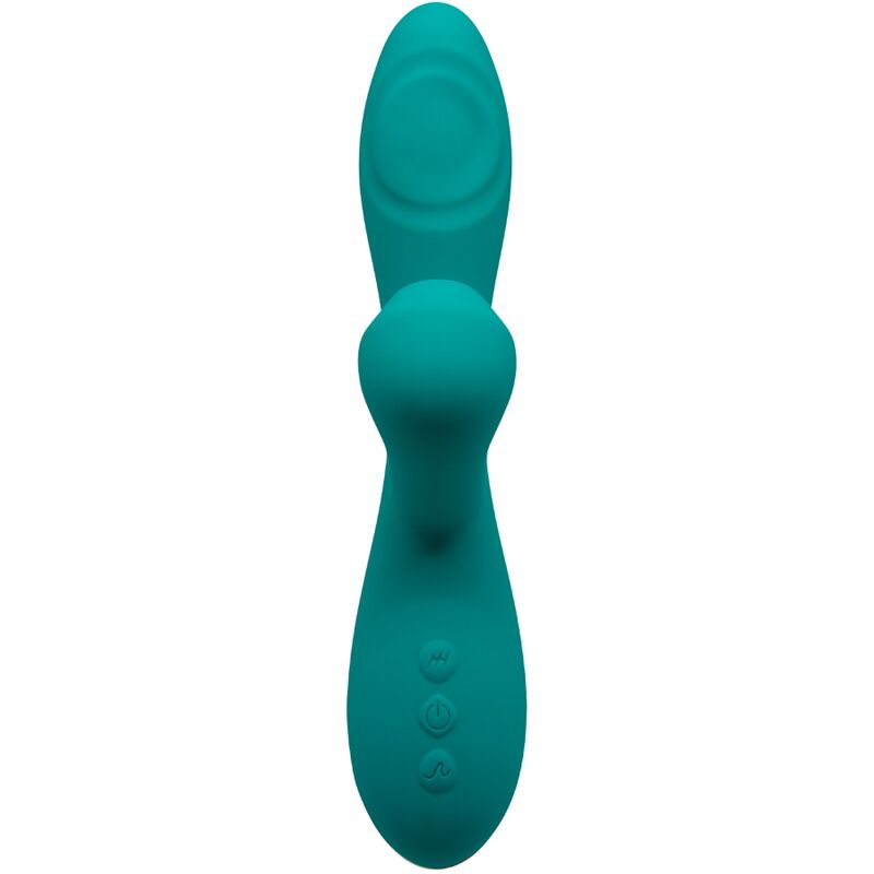 ALIVE - CARIBBEAN SHINE VIBRADOR & SUCCIONADOR AZUL