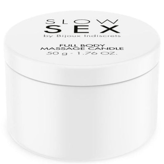 BIJOUX - SLOW SEX VELA DE MASAJE CORPORAL 50 G