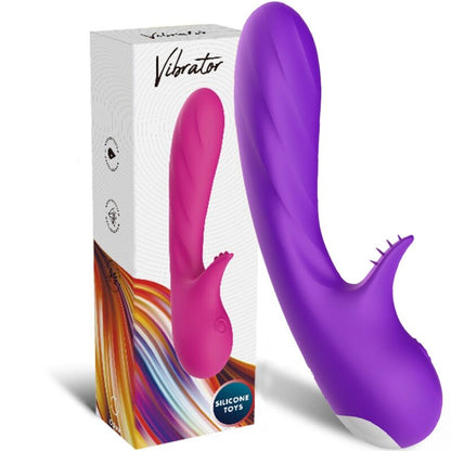 ARMONY - ROMANCE VIBRADOR CON ESTIMULADOR VIOLETA