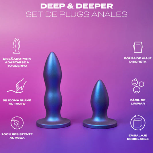 DUREX - TOY SET PLUG ANAL DEEP & DEEPER