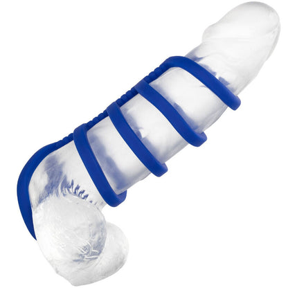 CALEXOTICS - ADMIRAL JAULA XTREME PARA PENE AZUL