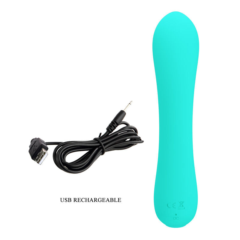 PRETTY LOVE - PRESCOTT VIBRADOR RECARGABLE VERDE AGUA