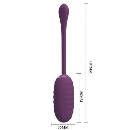 PRETTY LOVE - CASPER HUEVO VIBRADOR RECARGABLE MORADO