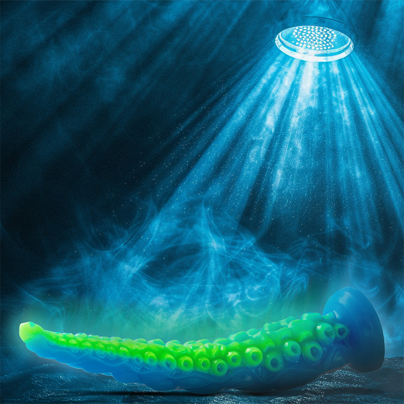 EPIC - SCYLLA DILDO TENTÁCULO FINO FLUORESCENTE TAMAÑO PEQUEÑO