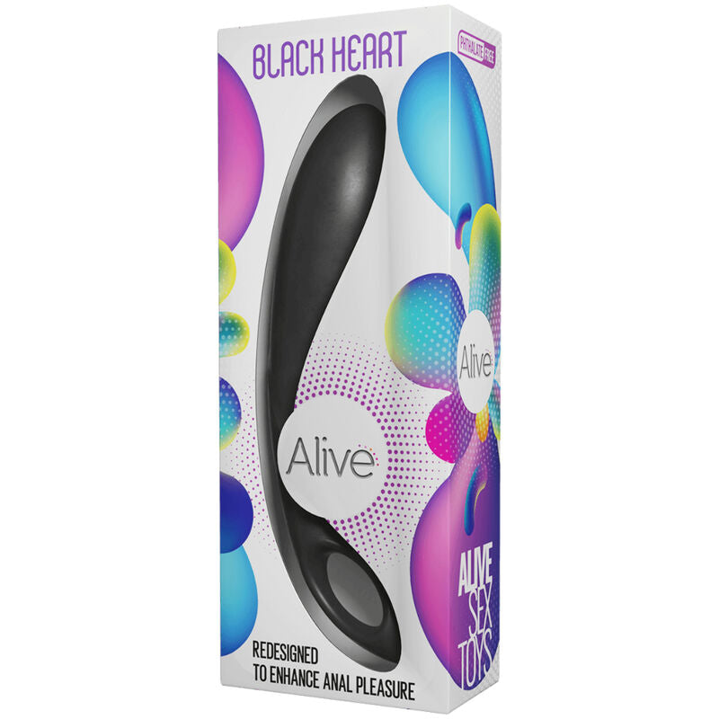 ALIVE - BLACK HEART ESTIMULADOR ANAL