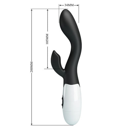 PRETTY LOVE - BRIGHTY VIBRADOR PUNTO G NEGRO