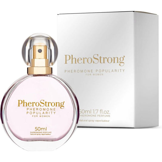 PHEROSTRONG - PERFUME CON FEROMONAS POPULARITY PARA MUJER 50 ML