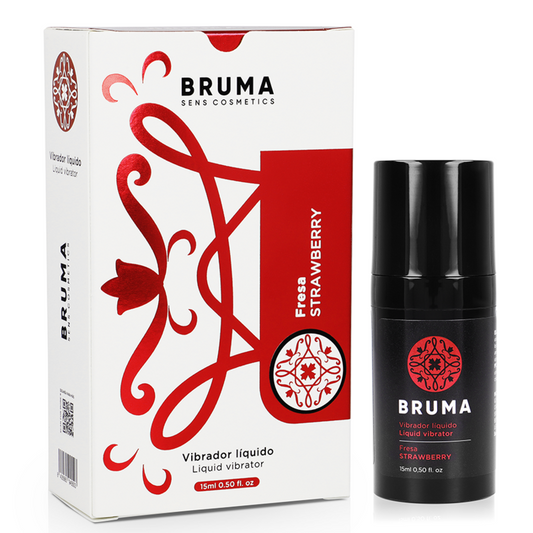 BRUMA - POTENTE GEL VIBRADOR LÍQUIDO FRESA 15 ML