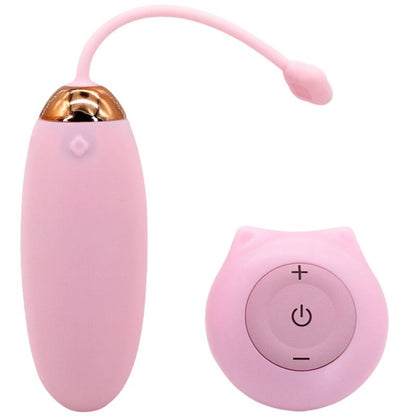 ARMONY - KITTY FUN HUEVO VIBRADOR CONTROL REMOTO 10 VIBRACIONES ROSA