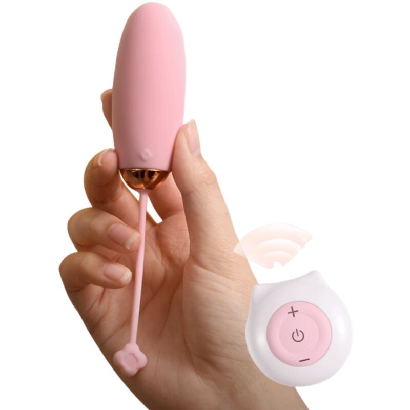 ARMONY - KITTY FUN HUEVO VIBRADOR CONTROL REMOTO 10 VIBRACIONES ROSA