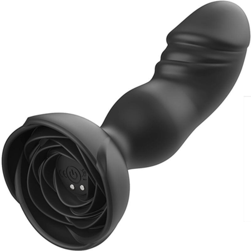 ARMONY - EXTREME A BLOOM ROSA VIBRADOR & PLUG ANAL CONTROL REMOTO NEGRO