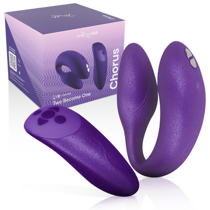 WE-VIBE - CHORUS VIBRADOR PAREJAS CON CONTROL SQUEEZE LILA