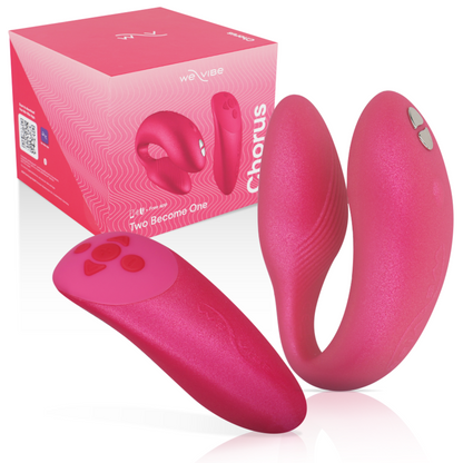 WE-VIBE - CHORUS VIBRADOR PAREJAS CON CONTROL SQUEEZE ROSA