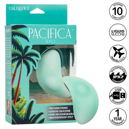 CALEXOTICS - PACIFICA BALI ESTIMULADOR 10 FUNCIONES AQUA