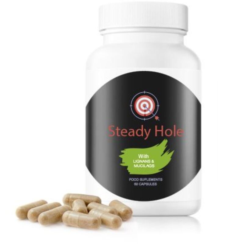 500 COSMETICS - U-STEADY HOLE COMPRIMIDOS PARA LA SALUD DEL TRÁNSITO INTESTINAL - 60 CÁPSULAS