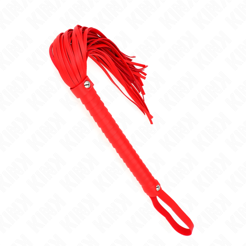 KINK - LÁTIGO CON MANGO TEXTURIZADO ROJO 48.5 CM