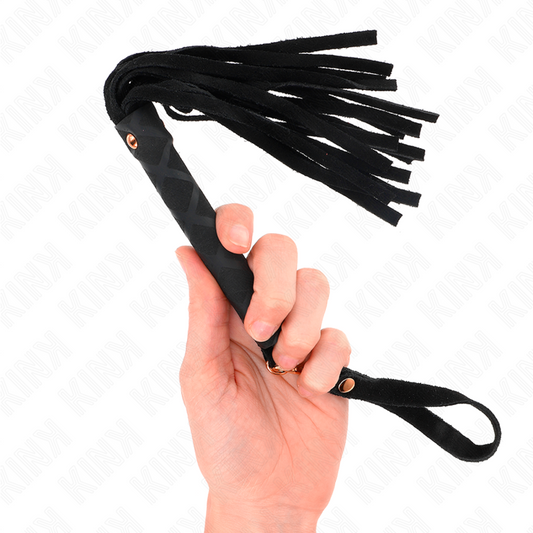 KINK - LÁTIGO MINI PIEL DE ANTE NEGRO 30 CM