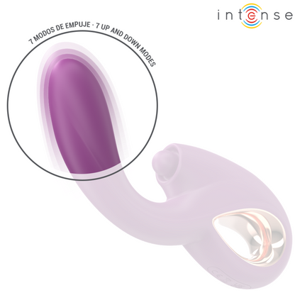 INTENSE - LALI VIBRADOR PUNTO G MULTIFUNCIÓN ESTIMULACIÓN & EMPUJE & VIBRACIÓN MORADO