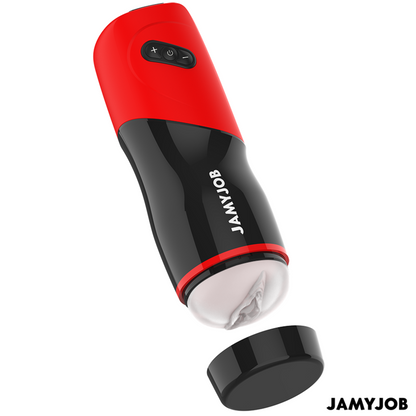 JAMYJOB - XPEED MASTURBADOR VAGINA AUTOMÁTICO 5 MODOS DE EMPUJE Y EFECTO SONIDO