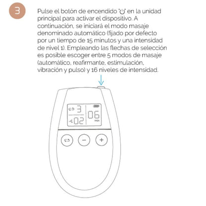 500 COSMETICS - U TONIC ELECTROESTIMULACION TONIFICACION Y REAFIRMACION MUSCULOS