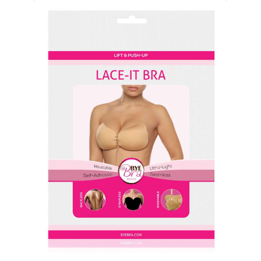 BYE-BRA - LACE-IT REALZADOR PUSH-UP BEIGE COPA B