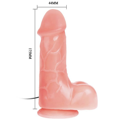 BAILE - VIBRADOR REALISTICO BARBARA NATURAL 22 CM