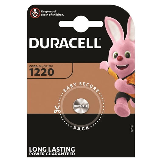 DURACELL - PILA BOTON LITIO CR1220 3V BLISTER*1