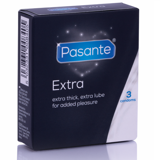 PASANTE - EXTRA PRESERVATIVO EXTRA GRUESOS 3 UNIDADES