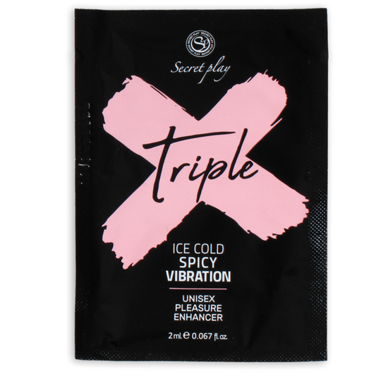 SECRETPLAY - MONODOSIS TRIPLE X INTENSIFICADOR PLACER