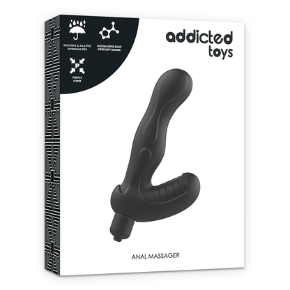 ADDICTED TOYS - ESTIMULADOR ANAL PROSTATA SILICONA P-SPOT VIBE